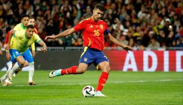 استبعاد رودري من قائمة إسبانيا للإصابة