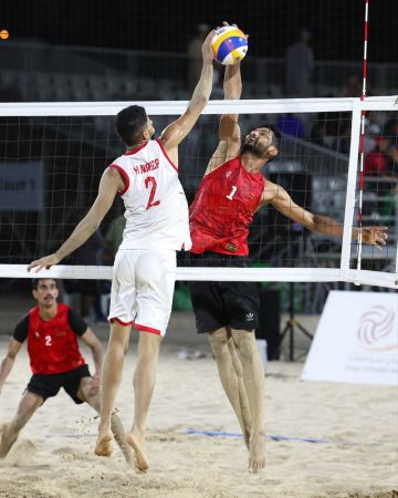 المنتخب العماني للكرة الطائرة الشاطئية يتوج بلقب جولة غرب آسيا الرابعة للرجال المنتخب العماني للكرة الطائرة الشاطئية يتوج بلقب جولة غرب آسيا الرابعة للرجال