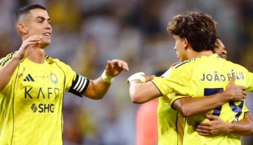 ثنائية برتغالية تعزز صدارة النصر للدوري السعودي ثنائية برتغالية تعزز صدارة النصر للدوري السعودي