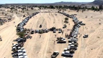 لقاء لقبائل العنان والمراشي ورحوب في الجوف إعلانا للجاهزية لمواجهة الأعداء