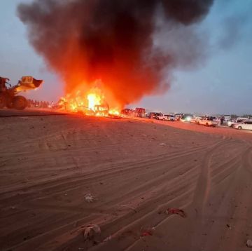 حادث مروع على طريق مأرب العبر يودي بحياة 13 شخصا