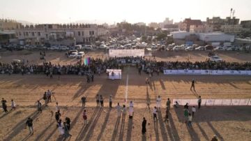 انطلاق تصفيات مهرجان مارب للفروسية للعام 2025م بمشاركة 56 فارسا