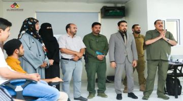 مدير أمن العاصمة عدن يزور الجامعة الألمانية الدولية عدن