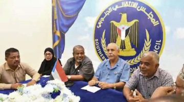 فريق التوجيه والرقابة الرئاسي يلتقي اتحاد شباب الجنوب بحضرموت