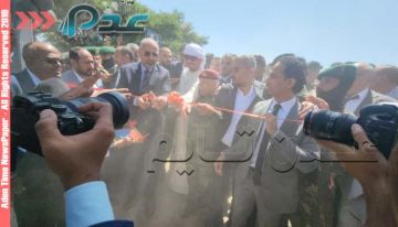 الرئيس الزبيدي يفتتح مدرسة الشيخ محمد بن زايد النموذجية بالأزارق ومدرسة في جحاف