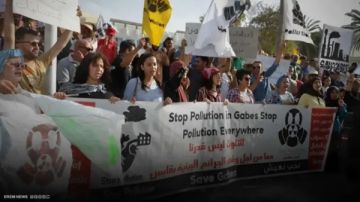 تصاعد الاحتجاجات في مدينة قابس التونسية وسط تفاقم أزمة بيئية خانقة