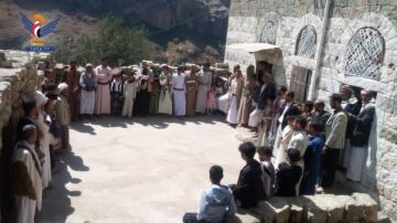 قبائل محافظة صنعاء تعلن الاستمرار في التعبئة والجهوزية وفاء لدماء الشهداء قبائل محافظة صنعاء تعلن الاستمرار في التعبئة والجهوزية وفاء لدماء الشهداء