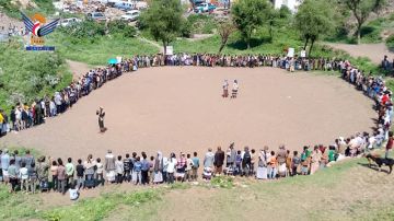 وقفات في مديريات تعز تنديدا بجريمة إعدام الأسير عيسى العفيري