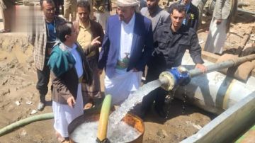 عباد يدشن مشروع إعادة تأهيل وتعميق أربع آبار مياه للزراعة في العاصمة عباد يدشن مشروع إعادة تأهيل وتعميق أربع آبار مياه للزراعة في العاصمة