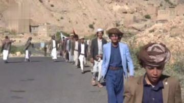 مسير راجل في خولان بالذكرى الثانية لعملية طوفان الأقصى مسير راجل في خولان بالذكرى الثانية لعملية طوفان الأقصى