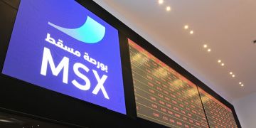 مؤشر بورصة مسقط يغلق مرتفعا 0.66 بالمائة