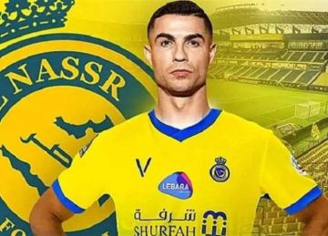 رونالدو يهنئ نادي النصر السعودي في ذكرى تأسيسه