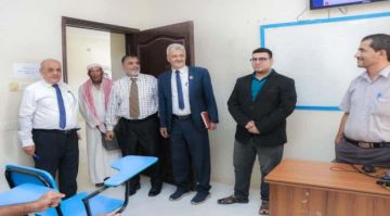 فريق التوجيه والرقابة الرئاسي يطلع على سير عمل جامعة الأوائل في المكلا فريق التوجيه والرقابة الرئاسي يطلع على سير عمل جامعة الأوائل في المكلا