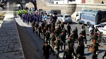 مسيرات شعبية وعسكرية في أمانة العاصمة بالذكرى الثانية لعملية طوفان الأقصى مسيرات شعبية وعسكرية في أمانة العاصمة بالذكرى الثانية لعملية طوفان الأقصى