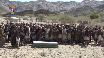 البيضاء.. تشييع جثمان الشهيد عبدالرحمن لسودي في مديرية مسورة