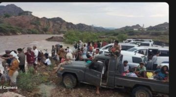  لحج.. العثور على جثمان رجل جرفته السيول مع سيارته