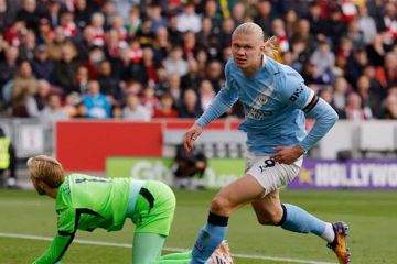 هالاند يقود مانشستر سيتي للفوز على برينتفورد