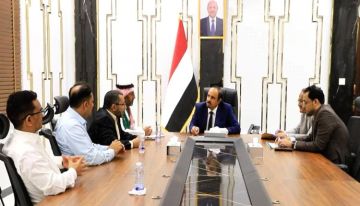 مناقشة إطلاق مشروعين صحيين حيويين في حضرموت مناقشة إطلاق مشروعين صحيين حيويين في حضرموت