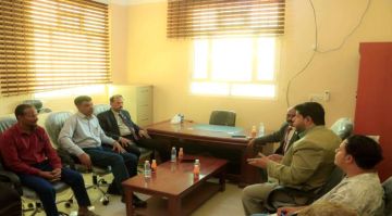 الفريق الرئاسي يطلع على سير عمل مكتب الزراعة والري بشبوة