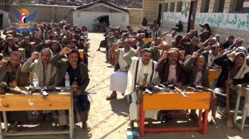 تدشين فعاليات الذكرى السنوية للشهيد بمديرية بدبدة بمأرب تدشين فعاليات الذكرى السنوية للشهيد بمديرية بدبدة بمأرب