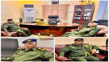 مدير عام شرطة شبوة يبحث تعزيز التعاون الأمني مع نظيره مدير عام شرطة حضرموت