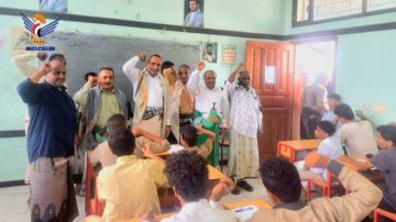 تدشين اختبارات نهاية الفصل الدراسي الأول بمحافظة الحديدة