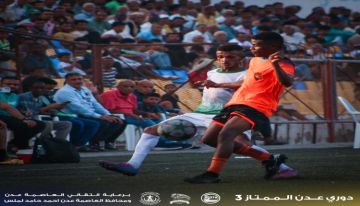 التعادل الإيجابي يحسم مواجهة شمسان والروضة في دوري عدن الممتاز3