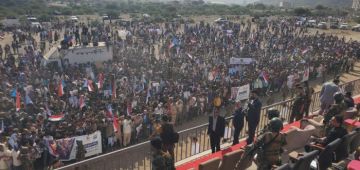 بدء توافد الجماهير لإحياء ذكرى ثورة 14 أكتوبر في الضالع