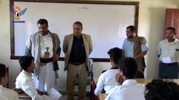 تفقد سير الاختبارات والعملية التعليمية في التعزية والقبيطة بلحج