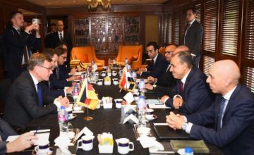 وزير الخارجية المصري يجري مشاورات سياسية مع نظيره الألماني