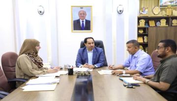 وزير الشباب والرياضة يلتقي مدير عام مكتب الشباب والرياضة بمحافظة شبوة وزير الشباب والرياضة يلتقي مدير عام مكتب الشباب والرياضة بمحافظة شبوة