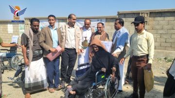 تدشين توزيع أجهزة تعويضية للأشخاص ذوي الإعاقة في كعيدنة بحجة تدشين توزيع أجهزة تعويضية للأشخاص ذوي الإعاقة في كعيدنة بحجة