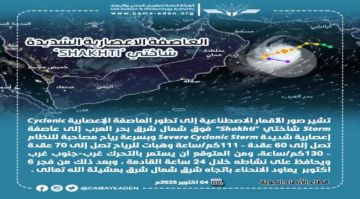 الأرصاد : اعصار شديد يتطور في بحر العرب