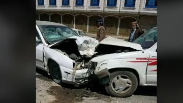 وفاة شاب وإصابة آخرين في حادث مروع بسبب حفرة على طريق قاع المنقب بحبابه