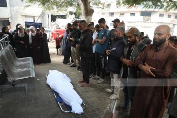 استشهاد مواطنين فلسطينيين في قصف للعدو الإسرائيلي على منطقة العطاطرة شمال قطاع غزة