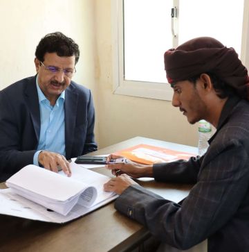 فريق التوجيه والرقابة الرئاسي يطلع على سير عمل عدد من إدارات تنفيذية انتقالي سقطرى