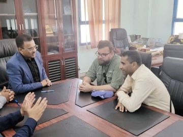 حضرموت تبحث مع برنامج الغذاء العالمي دعم تطوير مركز الإنذار المبكر