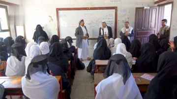 جمعان يدشن الفصل الدراسي الثاني في عمران