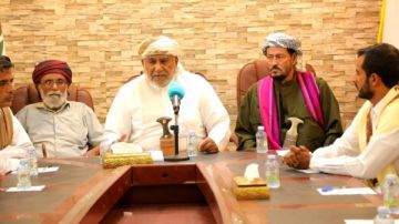 الحريزي: انتشار درع الوطن في المهرة غير مقبول إطلاقا وسيواجه مهما كانت التضحيات الحريزي: انتشار درع الوطن في المهرة غير مقبول إطلاقا وسيواجه مهما كانت التضحيات