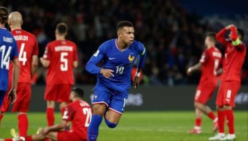 مبابي يقود فرنسا لفوز عريض على أذربيجان في تصفيات مونديال 2026 مبابي يقود فرنسا لفوز عريض على أذربيجان في تصفيات مونديال 2026