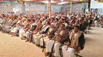 فعالية في ذمار بالذكرى الثانية لعملية طوفان الأقصى