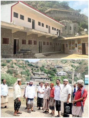 لحج.. السلطة المحلية بطور الباحة تسلم 3 قاعات دراسية جديدة لإحدى المدارس بالمديرية 