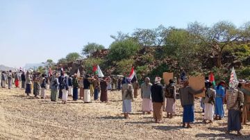 مسيرات راجلة لخريجي دوراتطوفان الأقصى في عدد من مديريات عمران