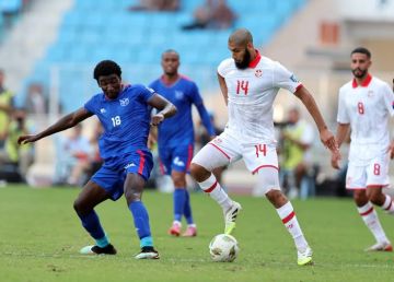 تونس المتأهلة لكأس العالم 2026 تختتم مشوار التصفيات بفوز كبير على ناميبيا تونس المتأهلة لكأس العالم 2026 تختتم مشوار التصفيات بفوز كبير على ناميبيا