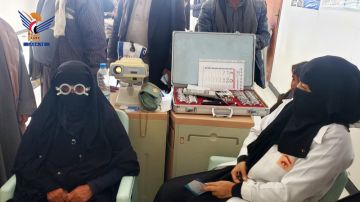 حملة طبية مجانية للعيون بمستشفى عومرة الريفي في أرحب بمحافظة صنعاء حملة طبية مجانية للعيون بمستشفى عومرة الريفي في أرحب بمحافظة صنعاء