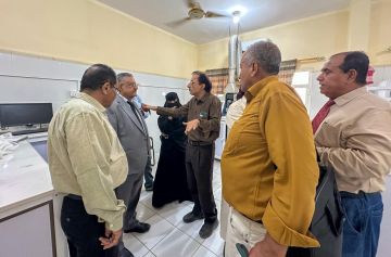 فريق من وزارة الزراعة والأسماك يتفقد مكتب زراعة أبين ومحطة أبحاث الكود فريق من وزارة الزراعة والأسماك يتفقد مكتب زراعة أبين ومحطة أبحاث الكود