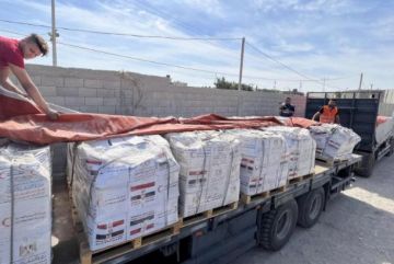 مصر ترسل الآلاف من أطنان المساعدات إلى غزة مصر ترسل الآلاف من أطنان المساعدات إلى غزة