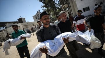 استشهاد 64 فلسطينيا بنيران جيش العدو الإسرائيلي في غزة خلال 24 ساعة استشهاد 64 فلسطينيا بنيران جيش العدو الإسرائيلي في غزة خلال 24 ساعة