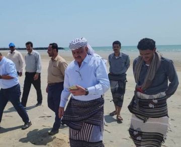 بدعم إماراتي.. فريق هندسي يتفقد موقع إقامة محطة الكهرباء في بالحاف