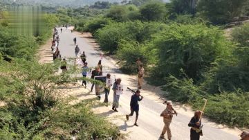 مسير ومناورة لخريجي دورات طوفان الأقصى في مبين بحجة مسير ومناورة لخريجي دورات طوفان الأقصى في مبين بحجة